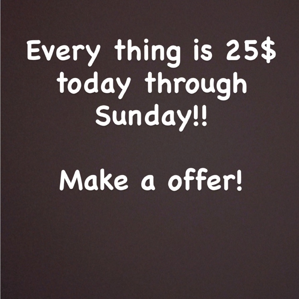 Promotional Offer Sign